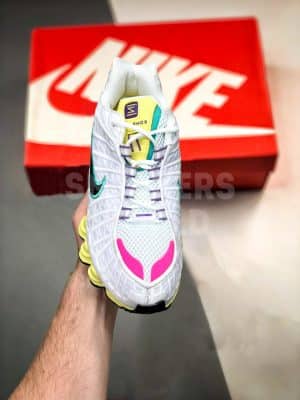 Nike Shox TL White Yellow