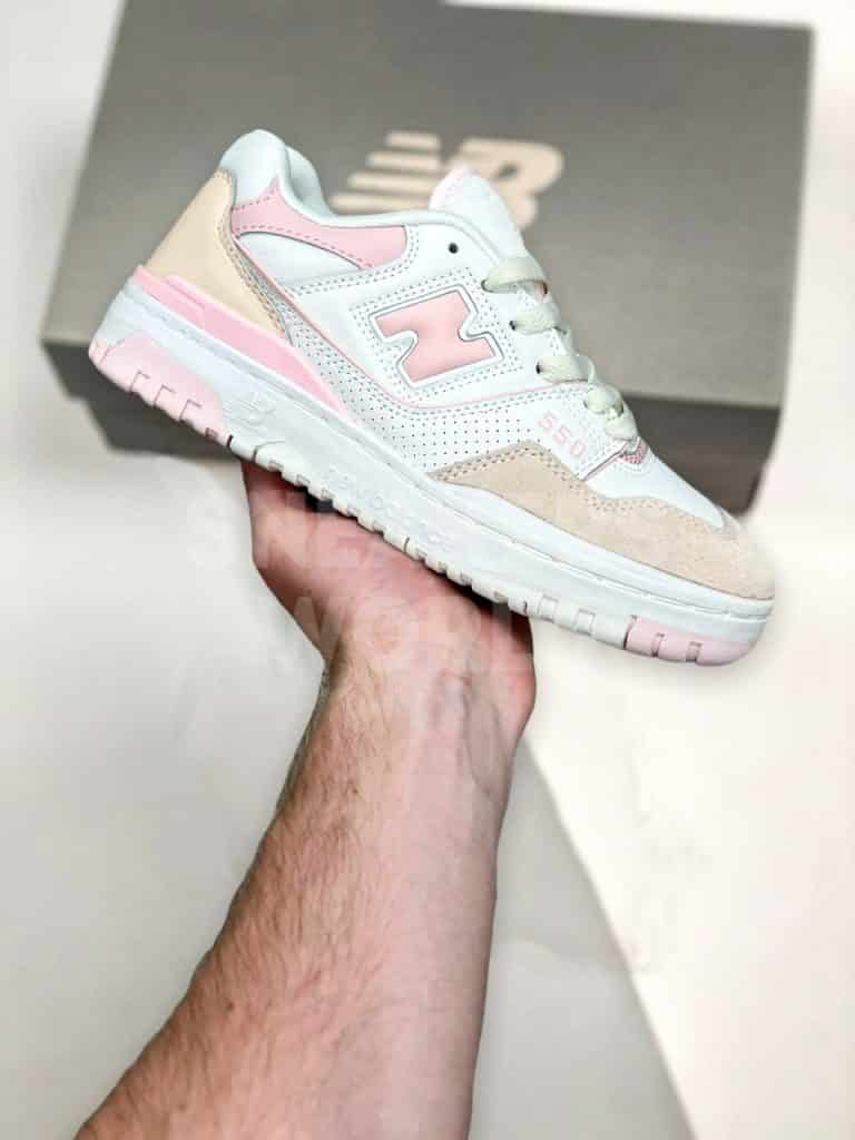 New Balance 550 White Pink