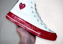 Converse Play White Red