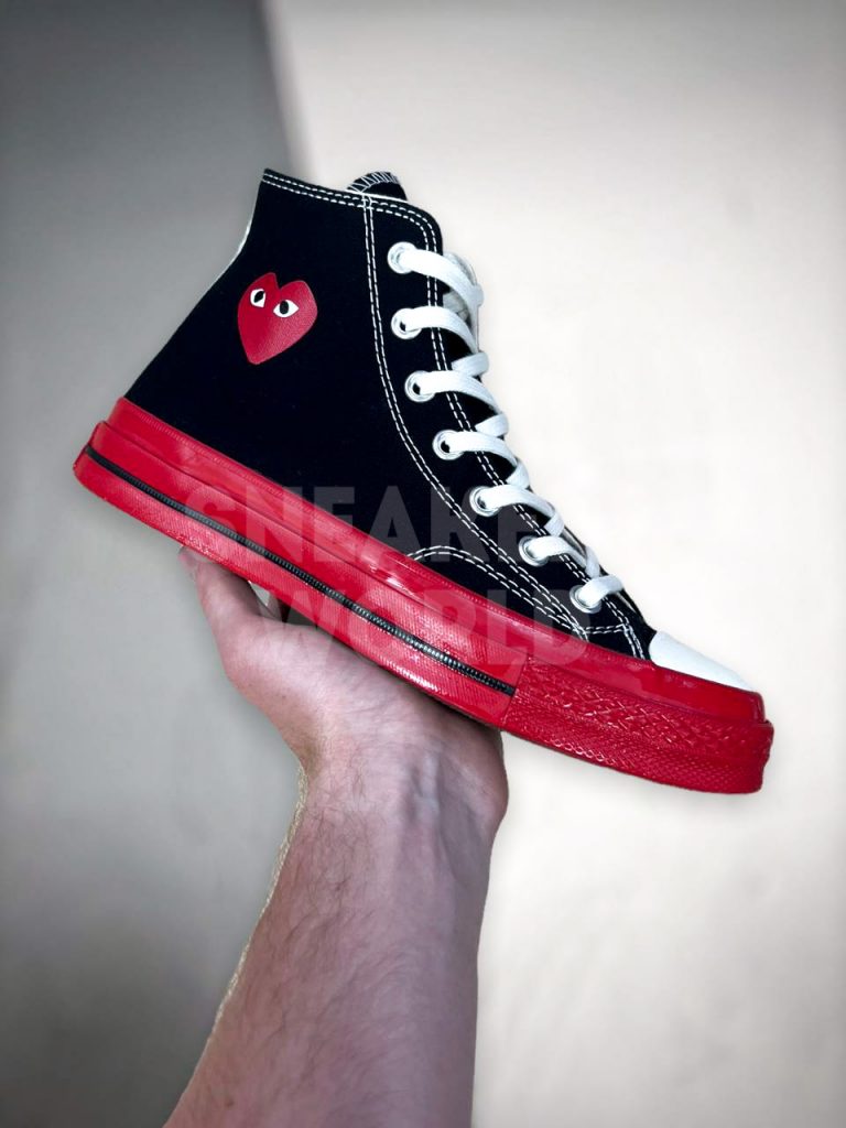 Converse Play Comme des Garcons Black Red