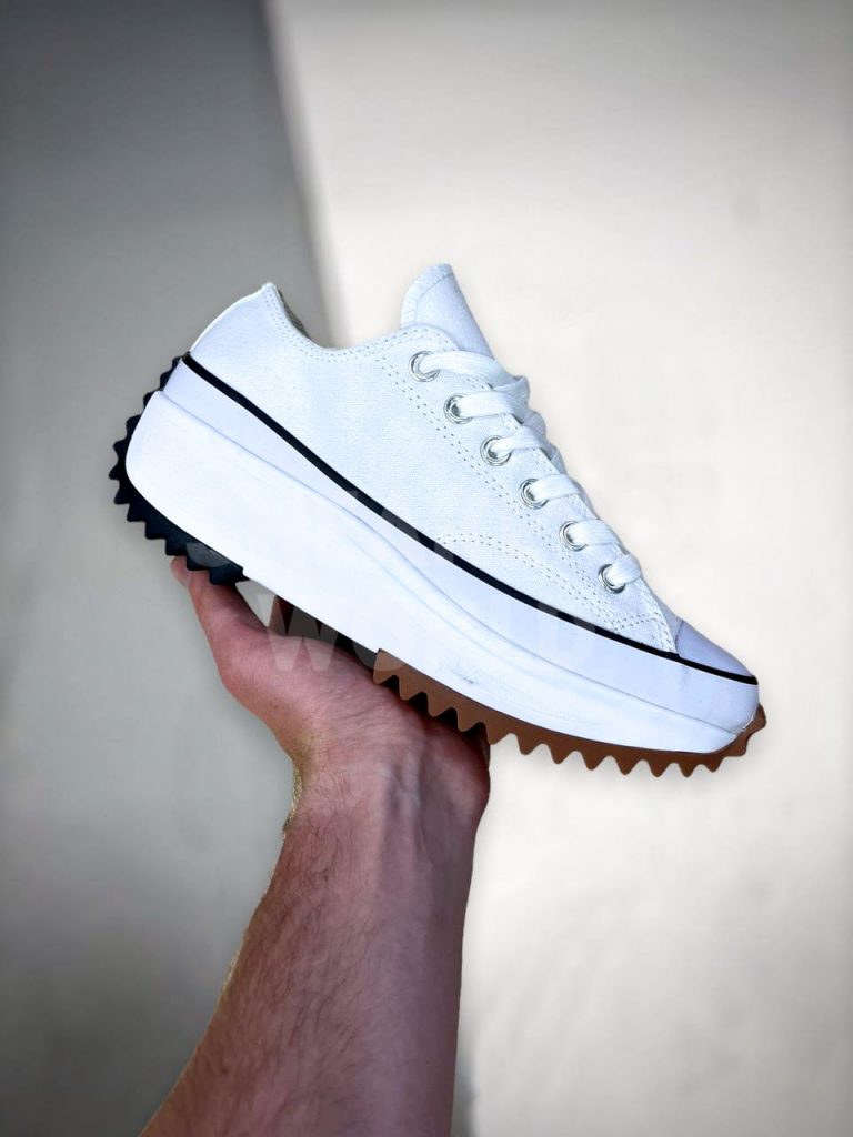 Converse Run Star Hike Low White