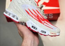 Nike Air Max Tn + 3 White/Red