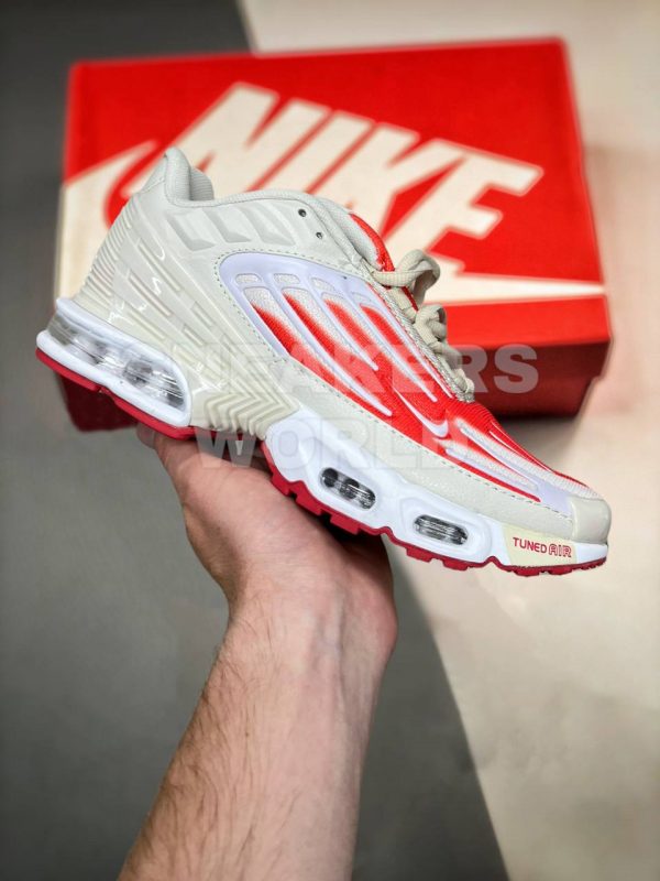 Nike Air Max Tn + 3 White/Red