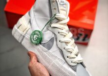 Nike x Sacai Blazer Mid White Grey