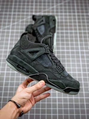 KAWS x Nike Air Jordan 4 Black