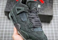 KAWS x Nike Air Jordan 4 Black