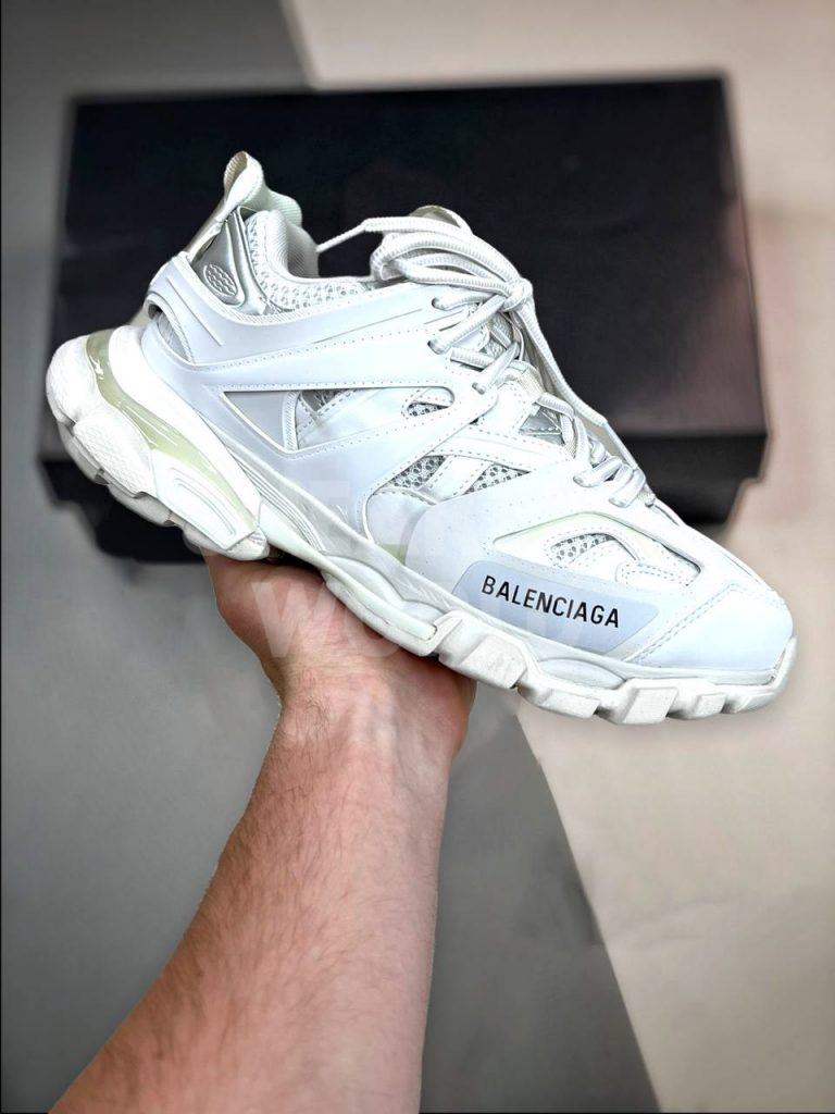 Balenciaga Track White · Белый, Серебряный
