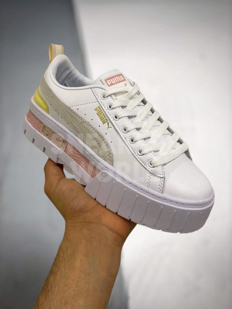 Puma Mayze Leather White
