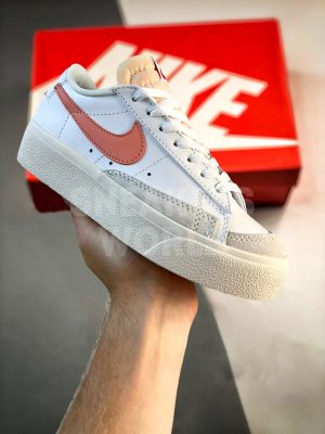Nike Blazer Low Platform White