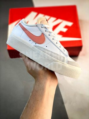 Nike Blazer Low Platform White