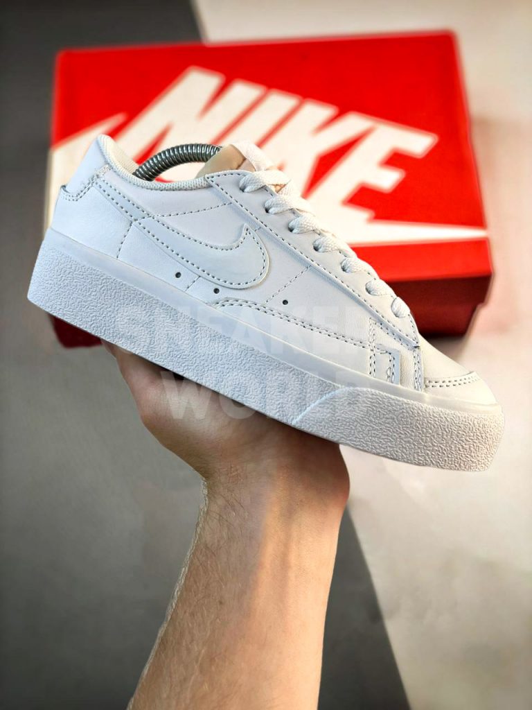 Nike Nick Blazer Low Platform White