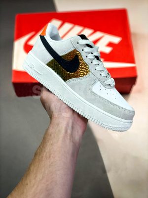 Nike Air Force 1 Low Grey Gold
