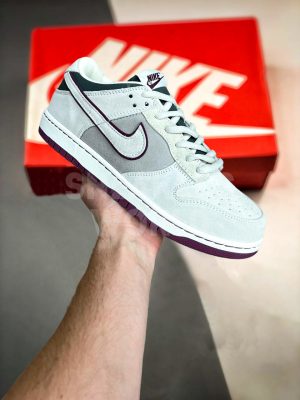 Nike SB Dunk Low Grey Maroon