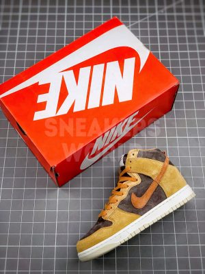 Nike Dunk High Velvet Brown/Russet Dark Curry Sail