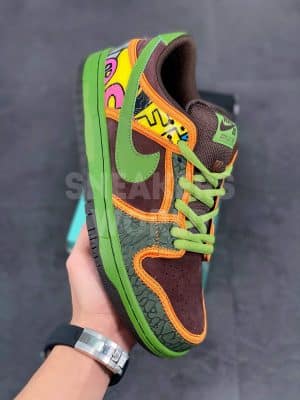 Nike SB Dunk Low De La Soul Safari Altitude Green Barogue Brown