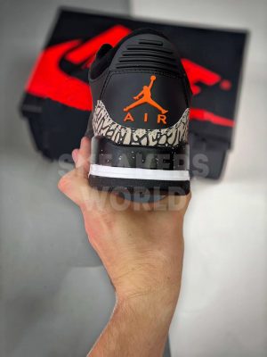 Nike Air Jordan 3 Black/Grey/Orange