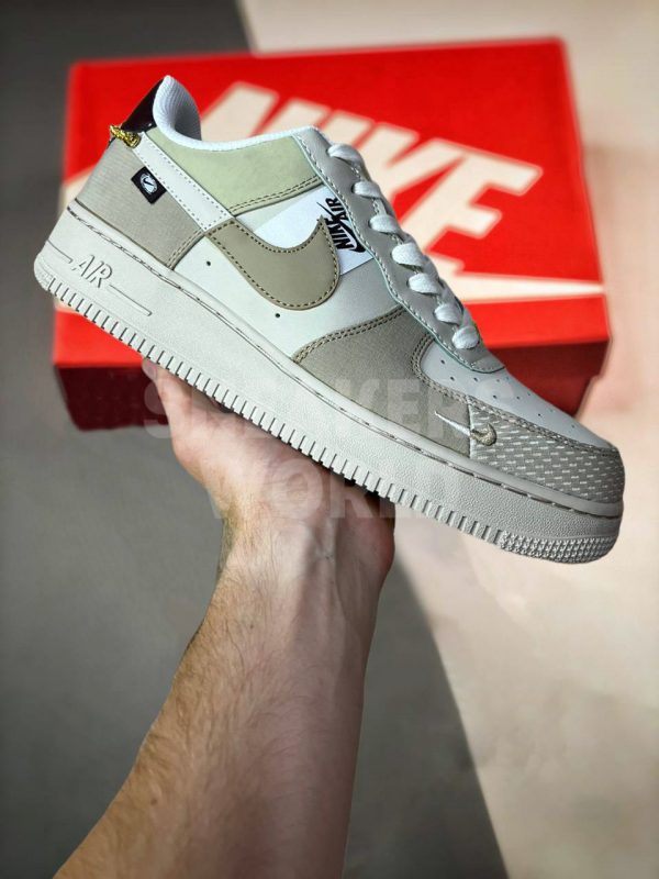 Nike Air Force 1 Bling Beige/White