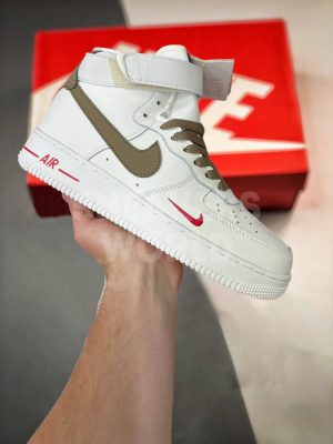 Nike Air Force 1 High White/Brown