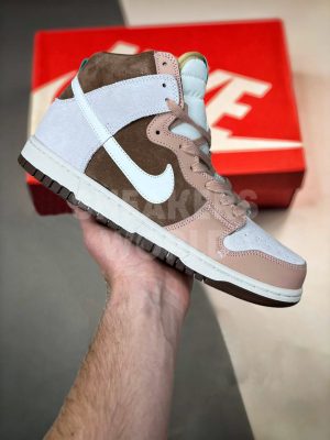 Nike SB Dunk High Light Chocolate