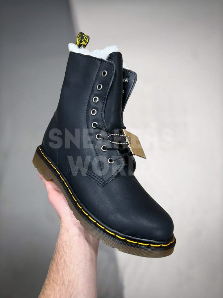 Dr Martens Dr. Martens Black зимние с мехом