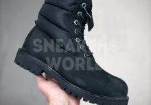 Timberland The North Face Black зимние с мехом