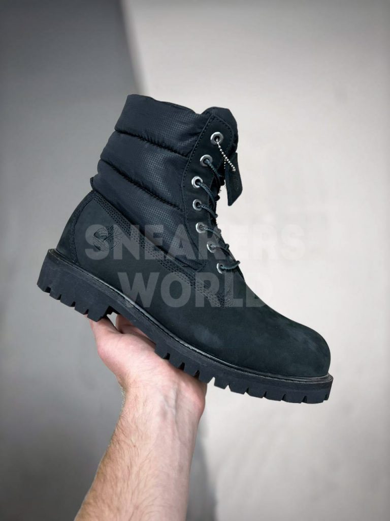 Timberland The North Face Black зимние с мехом