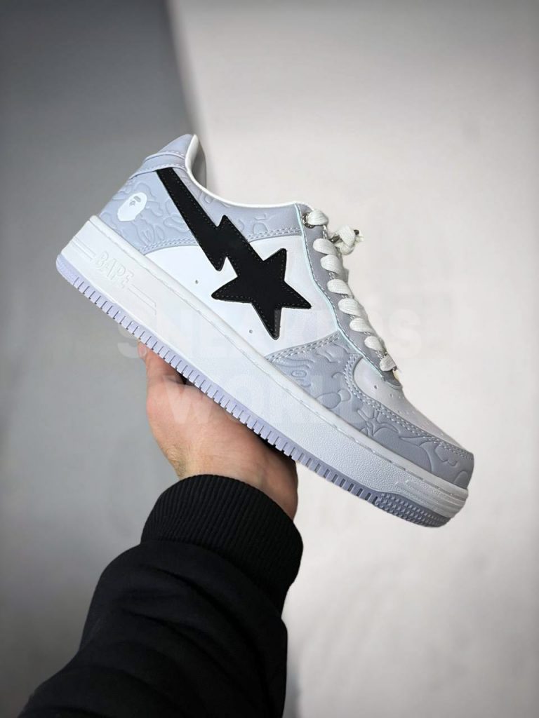 Bape STA Grey/White