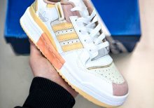 Кроссовки Adidas Forum 84 Low White/Dark Pink