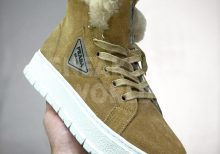 Ботинки Prada Dark Yellow/White