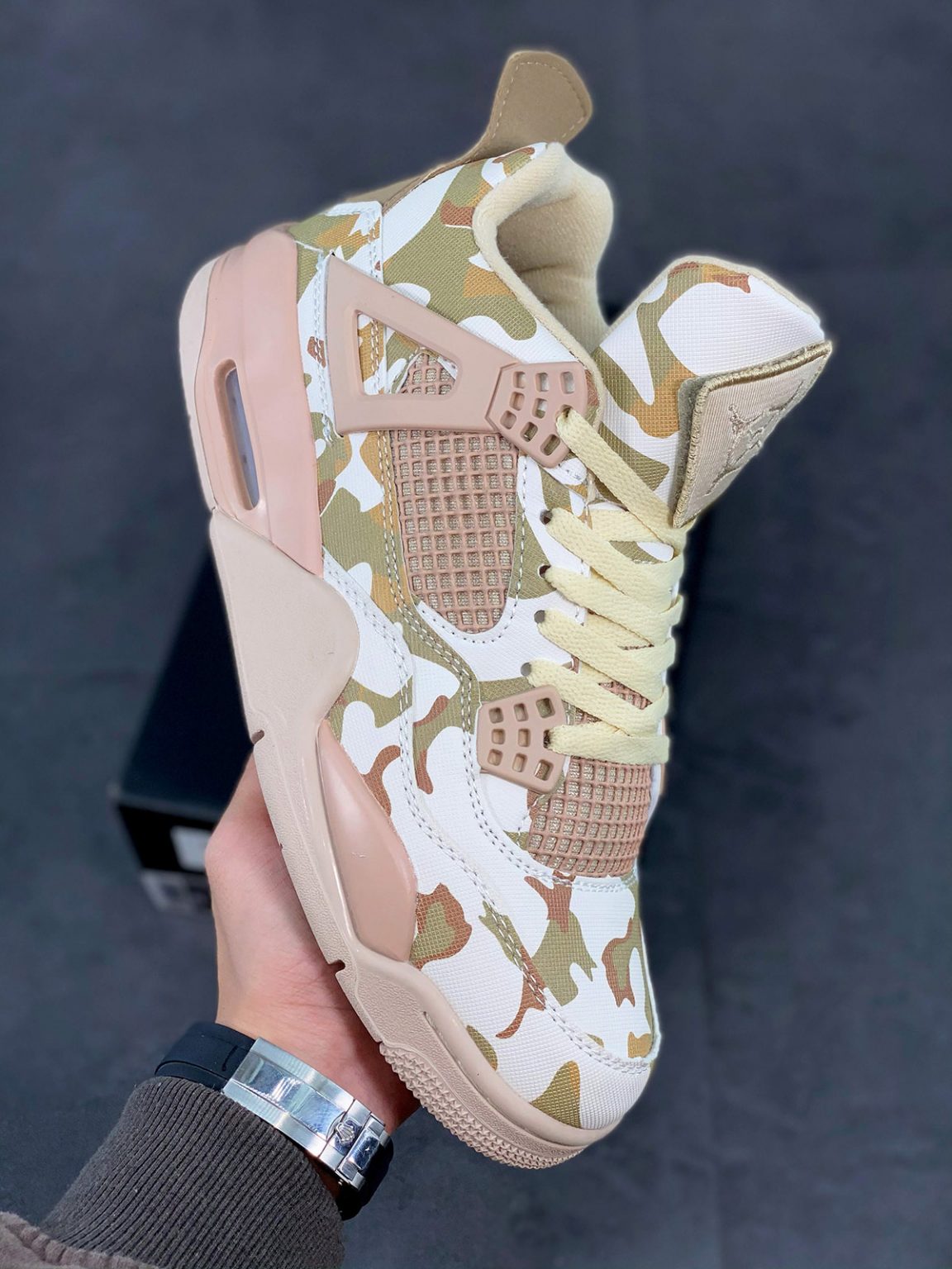 Кроссовки Aleali May x Nike Air Jordan 4 “Veterans Day”