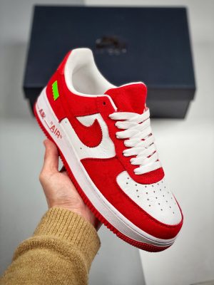 Nike Air Force 1 Low Louis Vuitton Red White