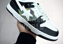 Кроссовки Bape STA Black/White/Camo