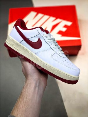Кроссовки Nike Air Force 1 White/Gym Red