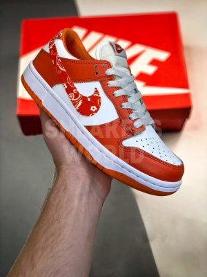 Кроссовки Nike Dunk Low Orange Paisley