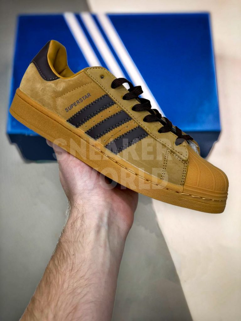 Кроссовки Adidas Superstar Foundation Brown