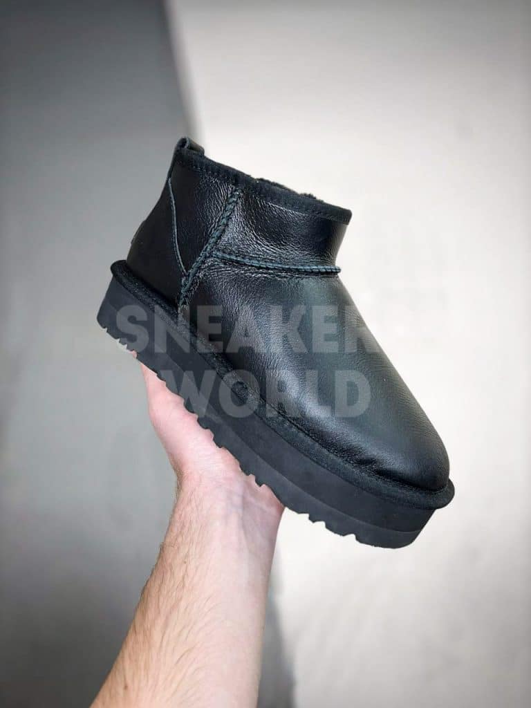 Угги Ugg Australia Black зимние с мехом