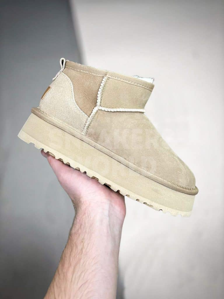 Угги Ugg Australia Beige зимние с мехом