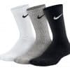 Носки Nike высокие черные, белые, серые (3 пары)