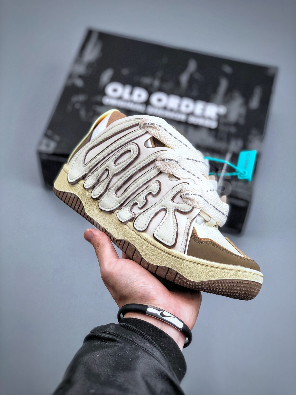 Old Order Skater 001 White Brown