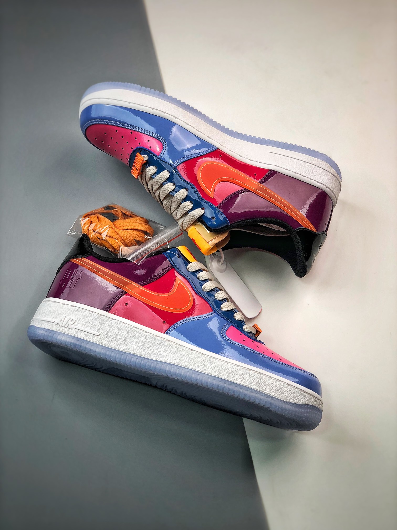 UNDEFEATED X NIKE AIR FORCE 1 LOW SP - POLAR/ ORANGE/ MULTI – Undefeated