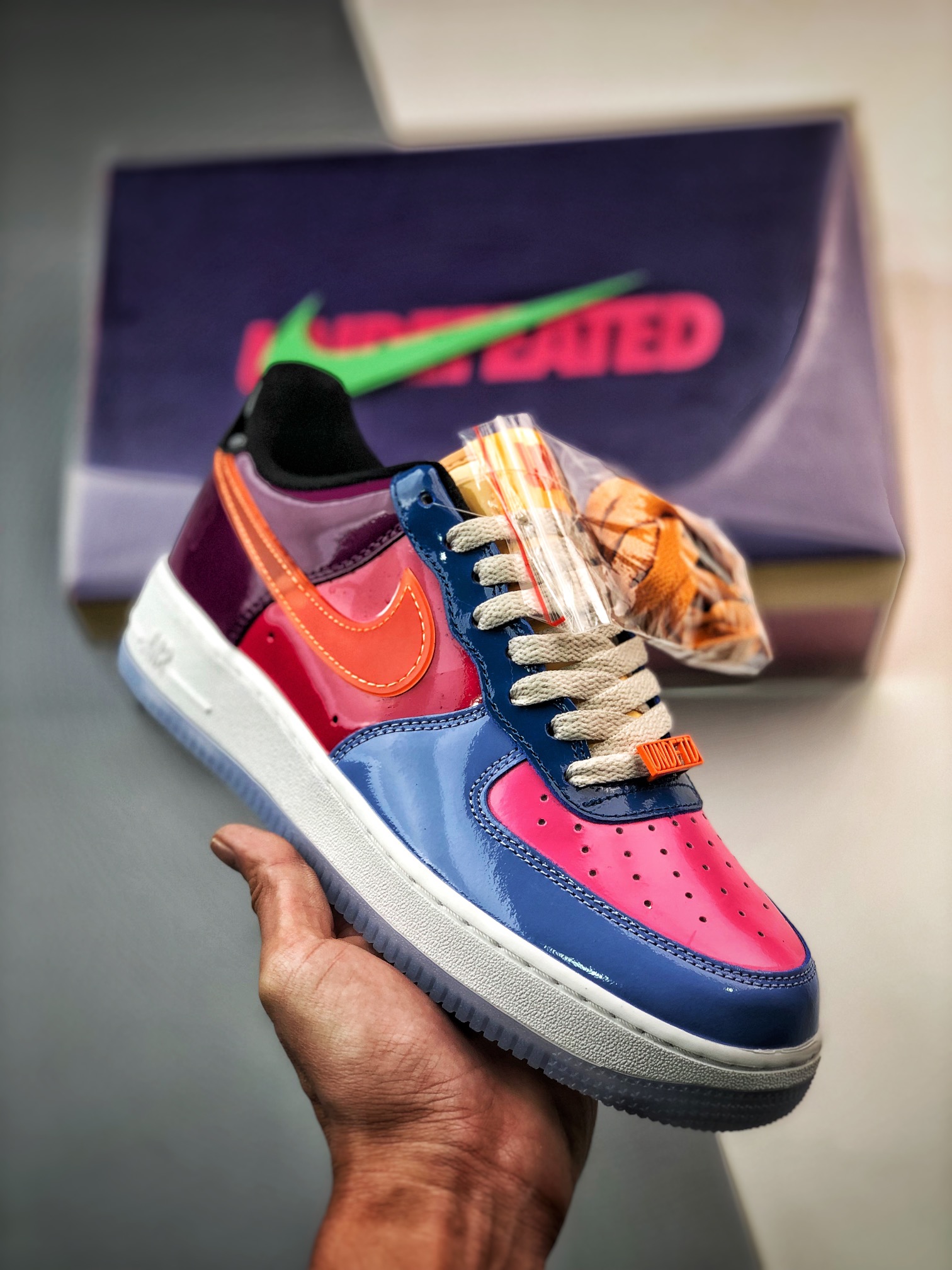 UNDEFEATED X NIKE AIR FORCE 1 LOW SP - POLAR/ ORANGE/ MULTI – Undefeated