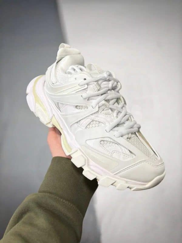 Balenciaga Wmns Recycled Track Sneaker White