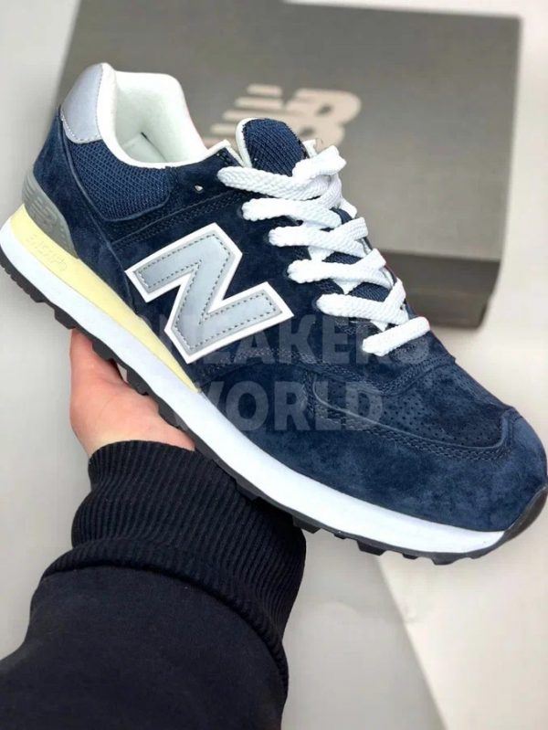 New Balance 574 Blue White