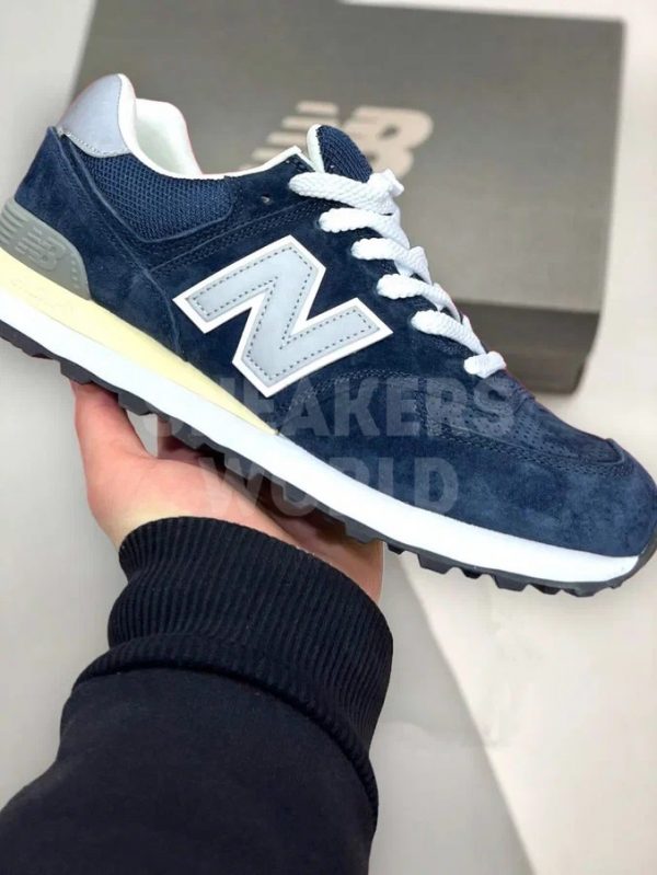 New Balance 574 Blue White