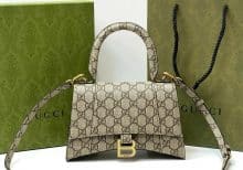 Сумка Gucci x Balenciaga The Hacker Project Hourglass