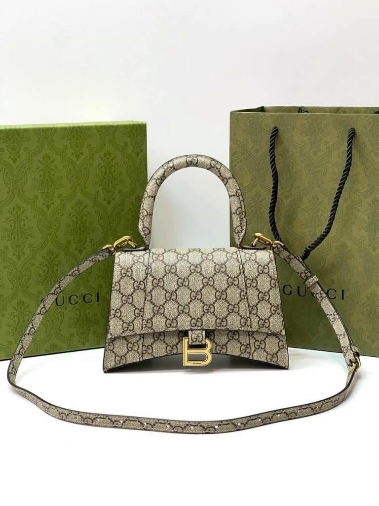 Сумка Gucci x Balenciaga The Hacker Project Hourglass