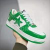 Bape Sta Force 1 low White Green