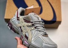 Asics Gel-Kahana 8 Functional Tops Grey Red Burgundy 1011B109-025