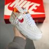 Nike Air Force 1 07 PRM Casual Shoes White University Red