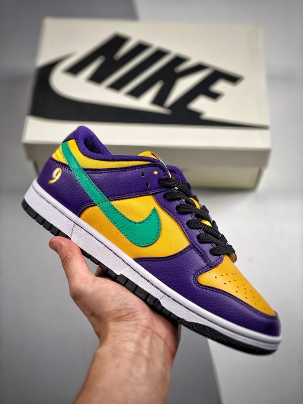 Nike Dunk Low Lisa Leslie Court Purple Clear Emerald